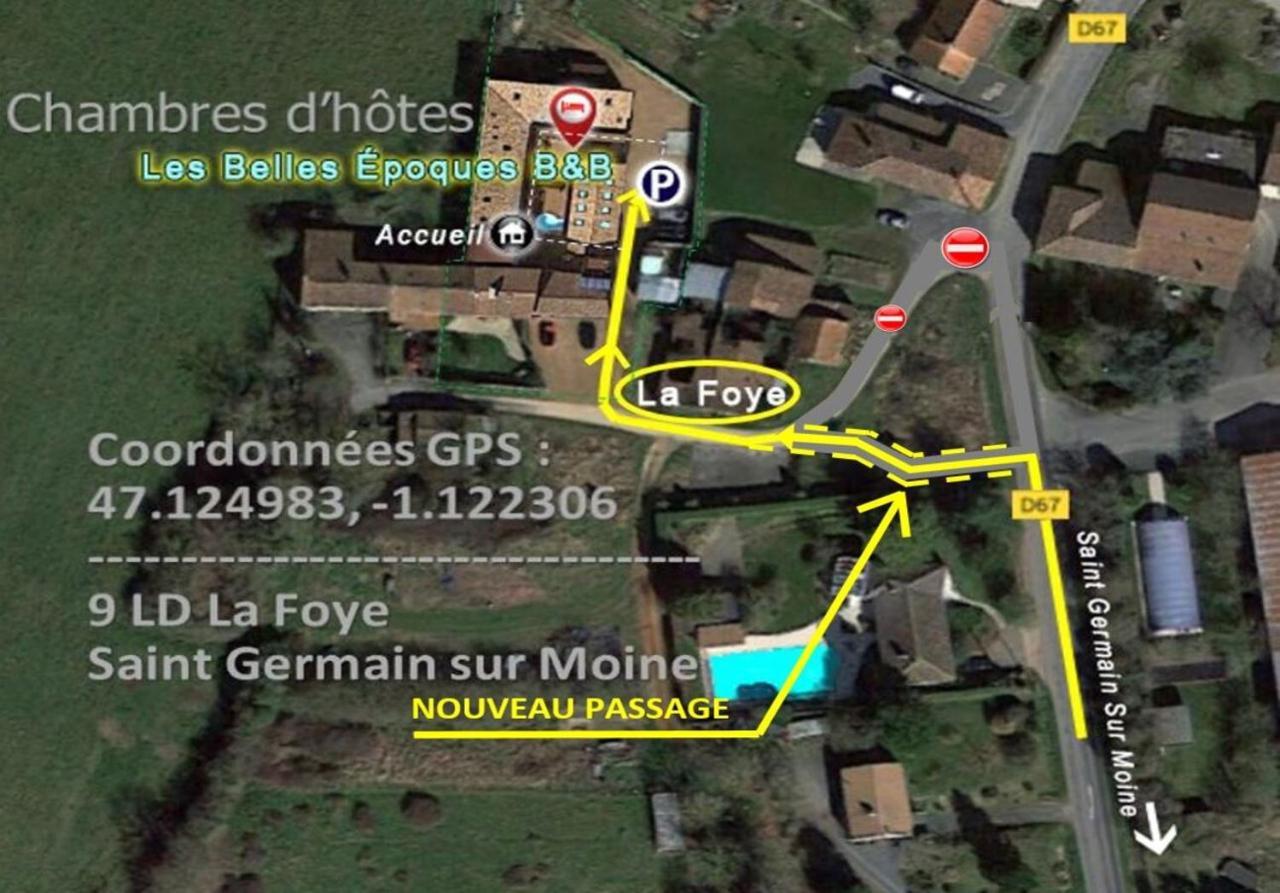 Les Belles Epoques B&B - Proche Puy Du Fou Saint-Germain-sur-Moine Luaran gambar